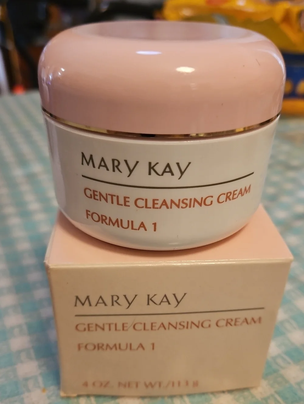 Mary Kay Gentle Cleansing Cream Formula 1 New With Box Rare 4 oz Jar Dry Skin